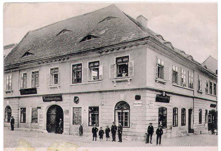 dobové foto předmětného domu